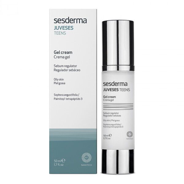 JUVESES TEENS - Себорегулирующий крем, 50 мл SESDERMA