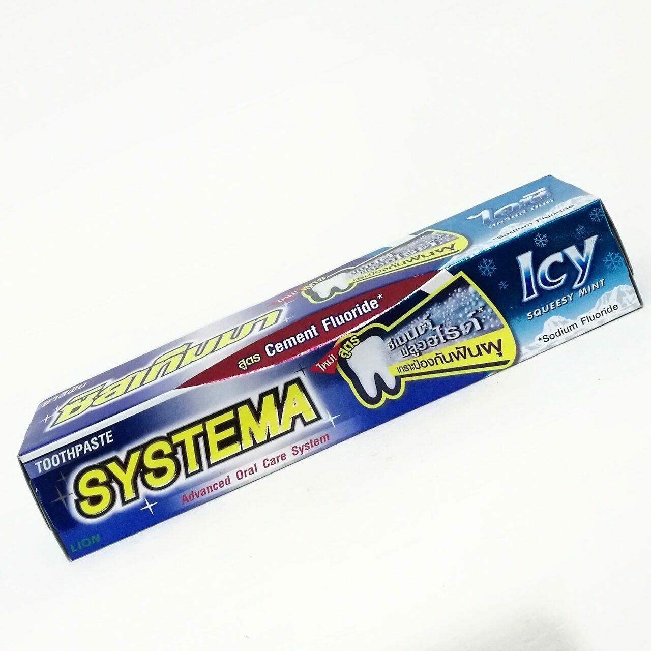 LION Systema Паста зубная для глубокой очистки со вкусом ледяной мяты 90 г