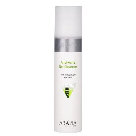 ARAVIA Professional Гель очищающий для жирной и проблемной кожи лица Anti-Acne Gel Cleanser, 250 мл