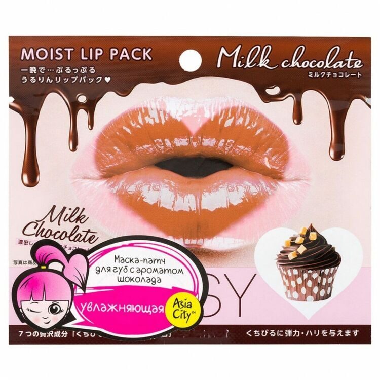 SUNSMILE Choosy Маска-патч для губ гидрогелевая Молочный шоколад 1 шт