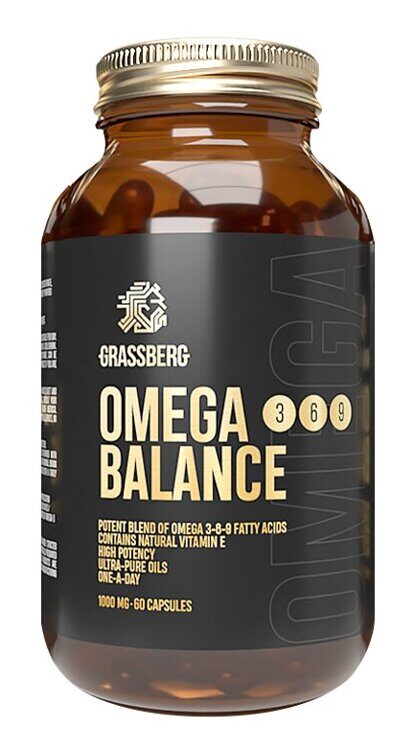 GRASSBERG Omega 3 6 9 Balance 1000 mg 60 caps GRASSBERG
