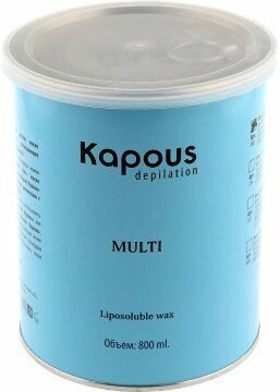 Жирорастворимый воск «GOLD» в банке, 800 мл KAPOUS