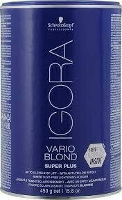 Осветляющий порошок для волос Schwarzkopf Professional Igora Vario Blond SUPER PLUS 450(синяя банка)
