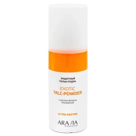 "ARAVIA Professional" Защитный тальк-пудра с экстрактом вербены тропической Exotic Talc-Powder, 150 мл/12