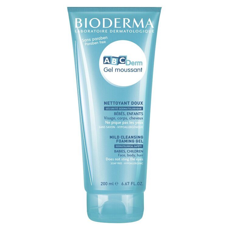 БИОДЕРМА ABCДерм очищающий гель 200 мл BIODERMA
