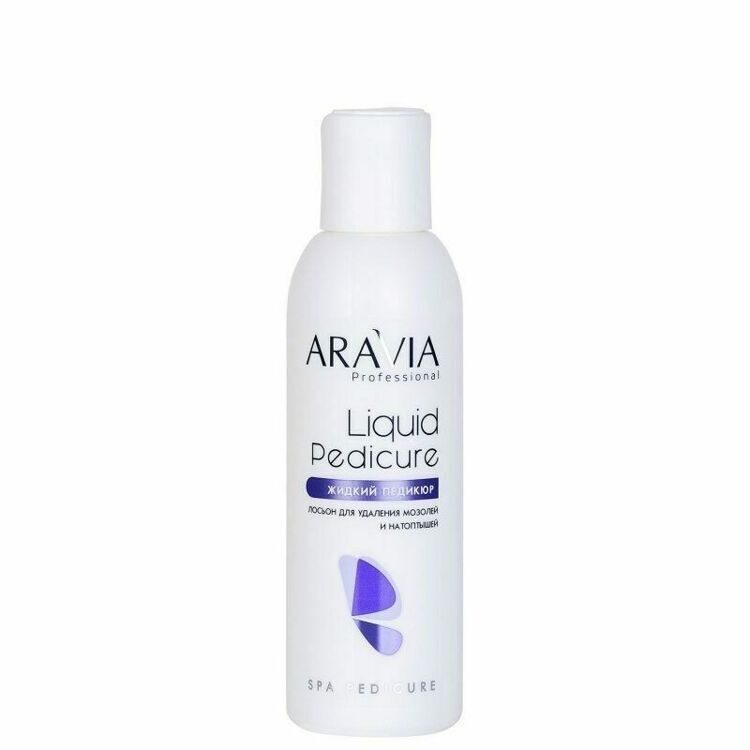 ARAVIA Professional Лосьон для удаления мозолей и натоптышей с АНА-кислотами Liquid Pedicure, 200 мл