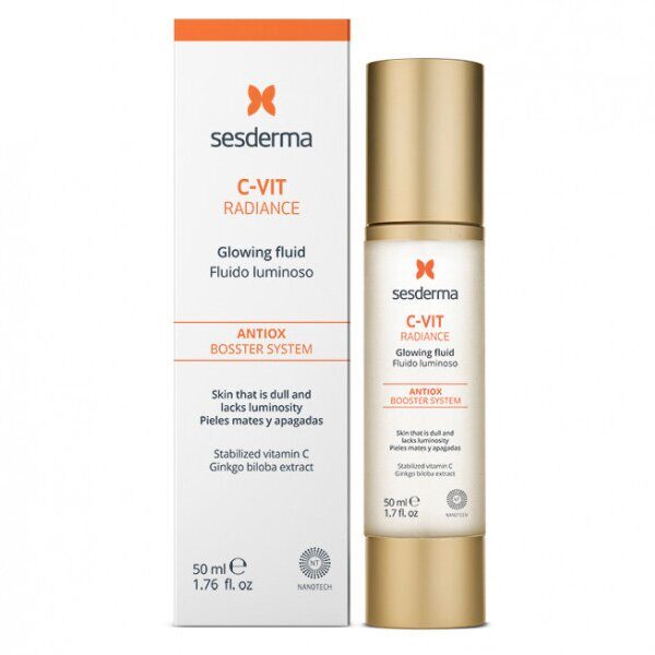 C-VIT Radience glowing fluid - Флюид для сияния кожи, 50 мл SESDERMA
