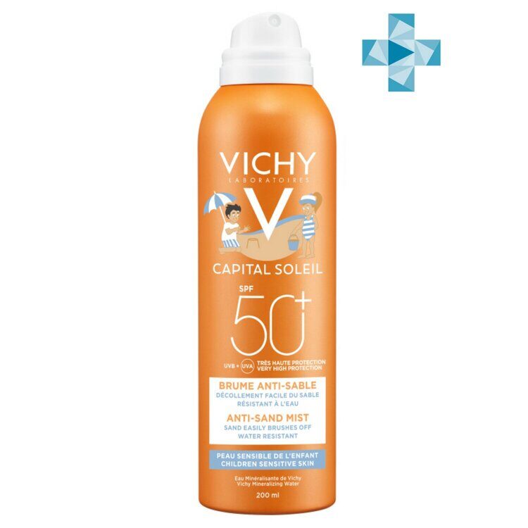 ВИШИ КС -24 Детский АНТИ-ПЕСОК SPF50+ 200мл