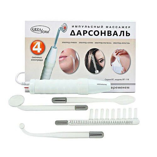 Дарсонваль c 4 сменными насадками Biolift4 118 Gezatone
