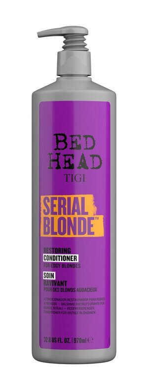 BED HEAD ВОССТАНАВЛИВАЮЩИЙ КОНДИЦИОНЕР ДЛЯ БЛОНДИНОК SERIAL BLONDE 970МЛ 