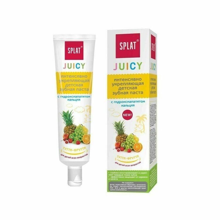 Сплат дет зуб паста juicy ТУТТИ-ФРУТТИ / Tutti-Frutti 35 мл
