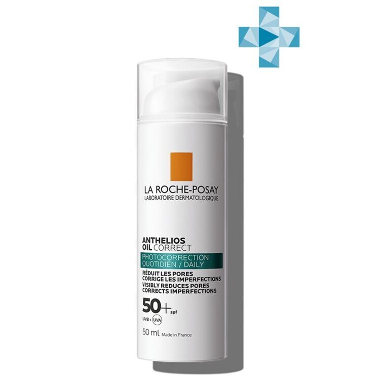 ЛЯРОШ АНТГЕЛИОС-24 Крем-гель д/жирн., проблемной кожи SPF 50+ 50мл ИННОВАЦИЯ